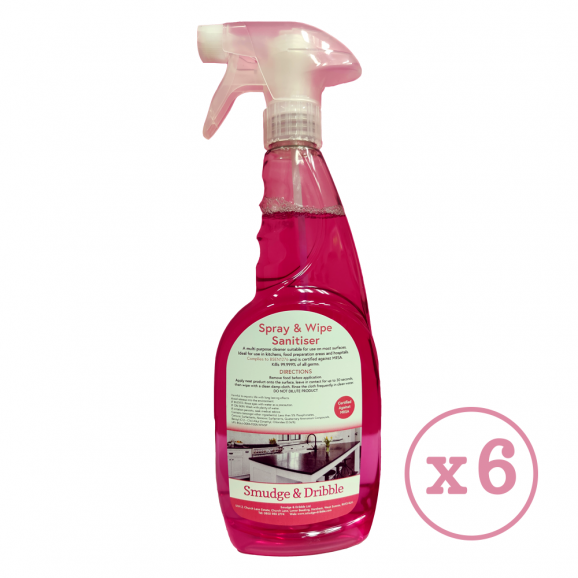 Spray and Wipe Surface Sanitiser Sprays